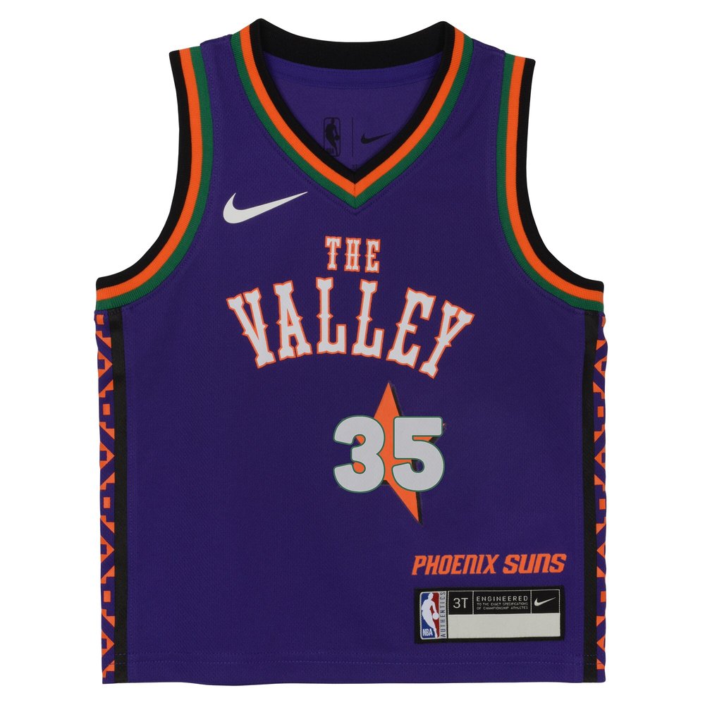 Toddler Phoenix Suns Kevin Durant Purple 2024/25 Swingman Player Jersey - City Edition
