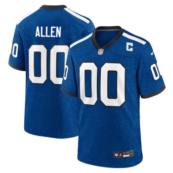 Men's Indianapolis Colts CJ Allen Royal 2026 NFL Draft Game Jersey Men's Indianapolis Colts CJ Allen Royal 2026 NFL Draft Game Jersey