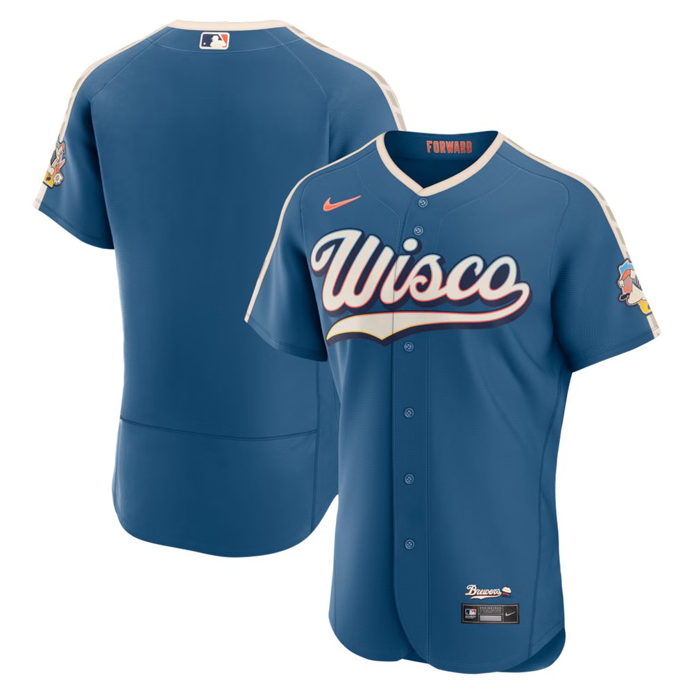 Youth Milwaukee Brewers Nike Mineral Blue 2026 City Connect Authentic Jersey Youth Milwaukee Brewers Nike Mineral Blue 2026 City Connect Authentic Jersey