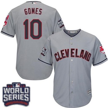 indians #10 Yan Gomes Grey Road 2016 World Series Bound Stitched Youth MLB Jersey indians #10 Yan Gomes Grey Road 2016 World Series Bound Stitched Youth MLB Jersey