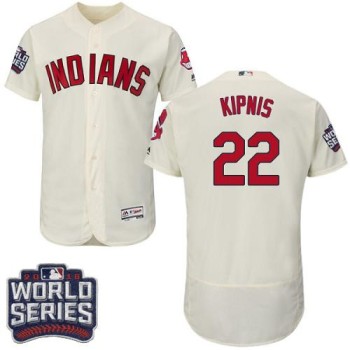 indians #22 Jason Kipnis Cream Flexbase Authentic Collection 2016 World Series Bound Stitched MLB Jersey indians #22 Jason Kipnis Cream Flexbase Authentic Collection 2016 World Series Bound Stitched MLB Jersey