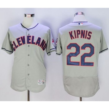 indians #22 Jason Kipnis Grey Flexbase Authentic Collection Stitched MLB Jersey indians #22 Jason Kipnis Grey Flexbase Authentic Collection Stitched MLB Jersey
