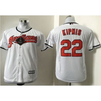 indians #22 Jason Kipnis White Cool Base Stitched Youth MLB Jersey indians #22 Jason Kipnis White Cool Base Stitched Youth MLB Jersey