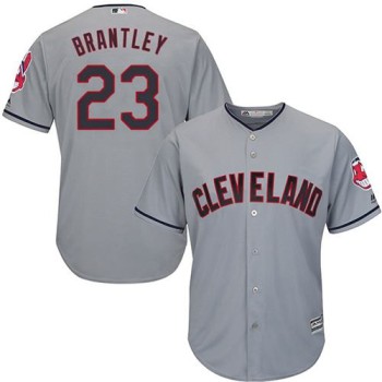 indians #23 Michael Brantley Grey Road Stitched Youth MLB Jersey indians #23 Michael Brantley Grey Road Stitched Youth MLB Jersey