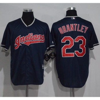 indians #23 Michael Brantley Navy Blue New Cool Base Stitched MLB Jersey indians #23 Michael Brantley Navy Blue New Cool Base Stitched MLB Jersey