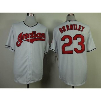 indians #23 Michael Brantley White Cool Base Stitched MLB Jersey indians #23 Michael Brantley White Cool Base Stitched MLB Jersey