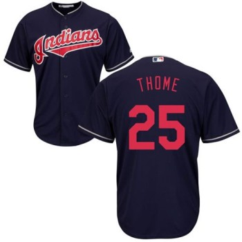 indians #25 Jim Thome Navy Blue New Cool Base Stitched MLB Jersey indians #25 Jim Thome Navy Blue New Cool Base Stitched MLB Jersey