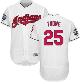 indians #25 Jim Thome White Flexbase Authentic Collection 2016 World Series Bound Stitched MLB Jersey indians #25 Jim Thome White Flexbase Authentic Collection 2016 World Series Bound Stitched MLB Jersey