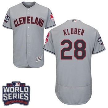 indians #28 Corey Kluber Grey Flexbase Authentic Collection 2016 World Series Bound Stitched MLB Jersey indians #28 Corey Kluber Grey Flexbase Authentic Collection 2016 World Series Bound Stitched MLB Jersey