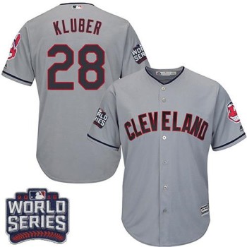 indians #28 Corey Kluber Grey Road 2016 World Series Bound Stitched Youth MLB Jersey indians #28 Corey Kluber Grey Road 2016 World Series Bound Stitched Youth MLB Jersey