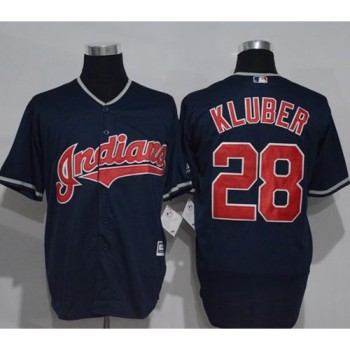 indians #28 Corey Kluber Navy Blue New Cool Base Stitched MLB Jersey indians #28 Corey Kluber Navy Blue New Cool Base Stitched MLB Jersey