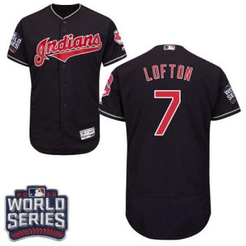 indians #7 Kenny Lofton Navy Blue Flexbase Authentic Collection 2016 World Series Bound Stitched MLB Jersey indians #7 Kenny Lofton Navy Blue Flexbase Authentic Collection 2016 World Series Bound Stitched MLB Jersey
