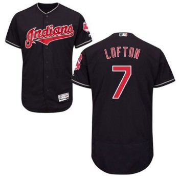 indians #7 Kenny Lofton Navy Blue Flexbase Authentic Collection Stitched MLB Jersey indians #7 Kenny Lofton Navy Blue Flexbase Authentic Collection Stitched MLB Jersey