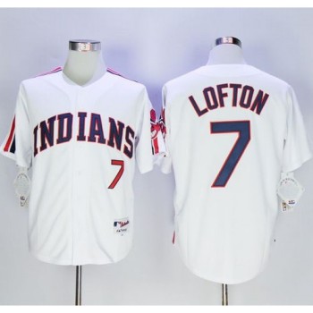 indians #7 Kenny Lofton White 1978 Turn Back The Clock Stitched MLB Jersey indians #7 Kenny Lofton White 1978 Turn Back The Clock Stitched MLB Jersey