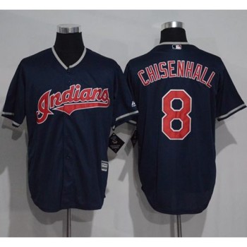 indians #8 Lonnie Chisenhall Navy Blue New Cool Base Stitched MLB Jersey indians #8 Lonnie Chisenhall Navy Blue New Cool Base Stitched MLB Jersey
