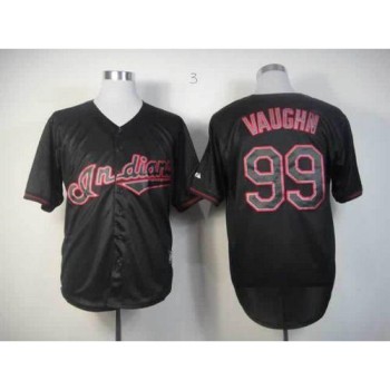indians #99 Ricky Vaughn Black Fashion Stitched MLB Jersey indians #99 Ricky Vaughn Black Fashion Stitched MLB Jersey