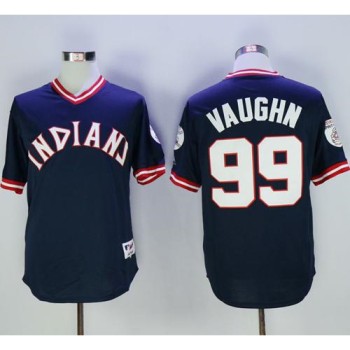 indians #99 Ricky Vaughn Navy Blue 1976 Turn Back The Clock Stitched MLB Jersey indians #99 Ricky Vaughn Navy Blue 1976 Turn Back The Clock Stitched MLB Jersey