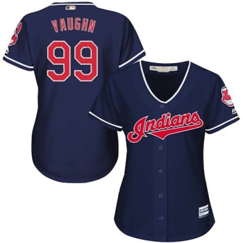indians #99 Ricky Vaughn Navy Blue Women's Alternate Stitched MLB Jersey indians #99 Ricky Vaughn Navy Blue Women's Alternate Stitched MLB Jersey
