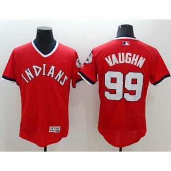 indians #99 Ricky Vaughn Red Flexbase Authentic Collection 1978 Turn Back The Clock Stitched MLB Jersey indians #99 Ricky Vaughn Red Flexbase Authentic Collection 1978 Turn Back The Clock Stitched MLB Jersey