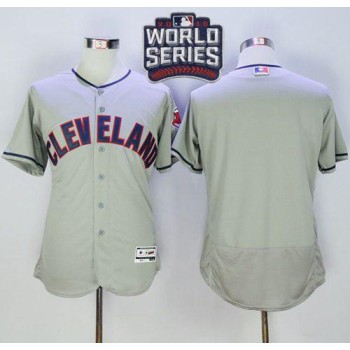 indians Blank Grey Flexbase Authentic Collection 2016 World Series Bound Stitched MLB Jersey indians Blank Grey Flexbase Authentic Collection 2016 World Series Bound Stitched MLB Jersey