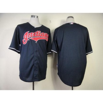 indians Blank Navy Blue Cool Base Stitched MLB Jersey indians Blank Navy Blue Cool Base Stitched MLB Jersey