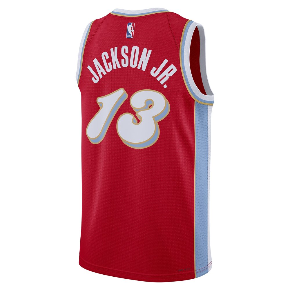 Unisex Memphis Grizzlies Jaren Jackson Jr. Red 2024/25 Swingman Player Jersey - City Edition