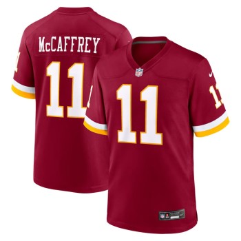 Men's Washington Commanders #11 Luke McCaffrey Burgundy Game Jersey Men's Washington Commanders #11 Luke McCaffrey Burgundy Game Jersey