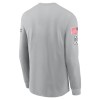 Men's Dallas Cowboys Gray 2024 Salute To Service Long Sleeve T-Shirt