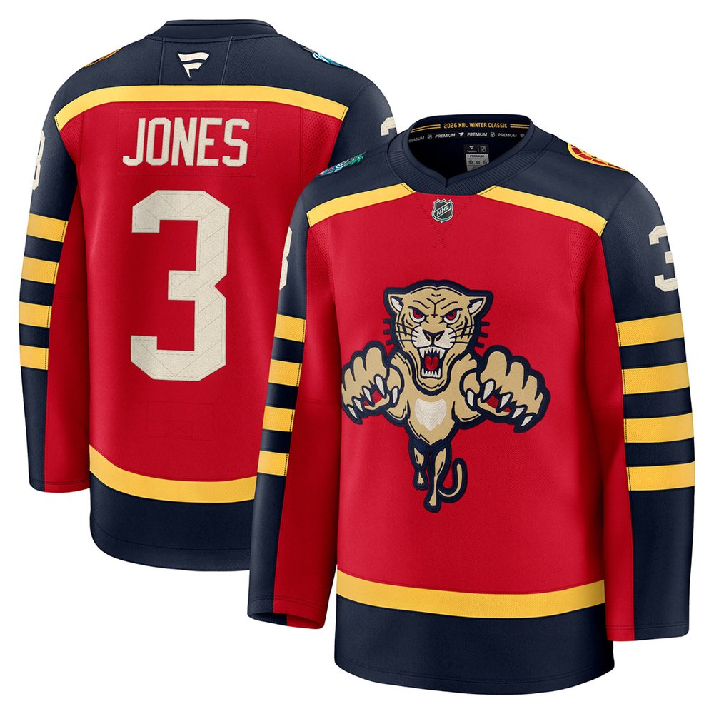 Youth Florida Panthers #3 Seth Jones Red NHL 2026 Winter Classic Jersey Youth Florida Panthers #3 Seth Jones Red NHL 2026 Winter Classic Jersey