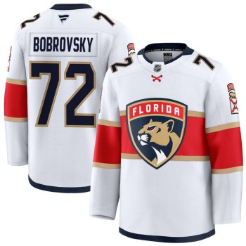 Youth Florida Panthers #72 Sergei Bobrovsky White Jersey Youth Florida Panthers #72 Sergei Bobrovsky White Jersey