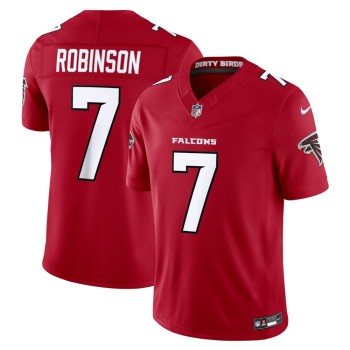 Men's Atlanta Falcons #7 Bijan Robinson Red Vapor F.U.S.E. Sewn Down Limited Jersey Men's Atlanta Falcons #7 Bijan Robinson Red Vapor F.U.S.E. Sewn Down Limited Jersey