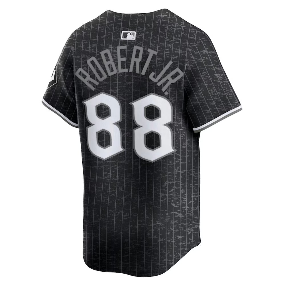 Men's Chicago White Sox #88 Luis Robert Jr. Nike Black City Connect Limited Player Jersey Men's Chicago White Sox #88 Luis Robert Jr. Nike Black City Connect Limited Player Jersey