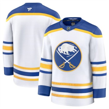 Youth Buffalo Sabres Blank White 2024-25 Away Stitched Hockey Jersey