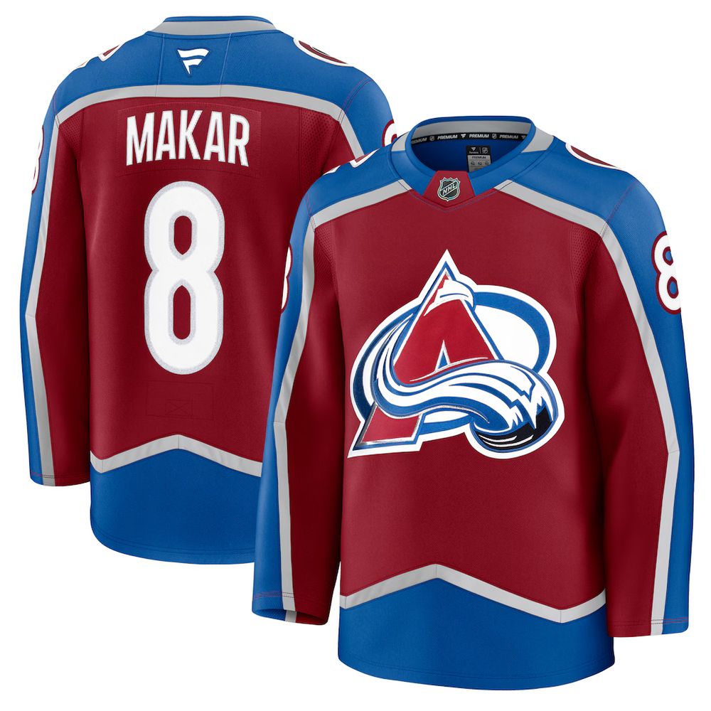 Youth Colorado Avalanche #8 Cale Makar Burgundy Home Jersey Youth Colorado Avalanche #8 Cale Makar Burgundy Home Jersey