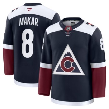 Youth Colorado Avalanche #8 Cale Makar Navy Alternate Jersey