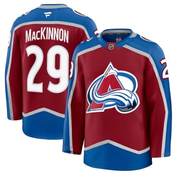 Youth Colorado Avalanche #29 Nathan MacKinnon Burgundy Home Jersey