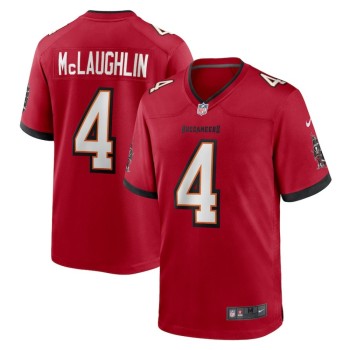 Men's Tampa Bay Buccaneers #4 Chase McLaughlin New Red Vapor Untouchable Limited Stitched NFL Jersey