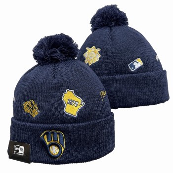 Milwaukee Brewers Beanies Knit Hat Milwaukee Brewers Beanies Knit Hat