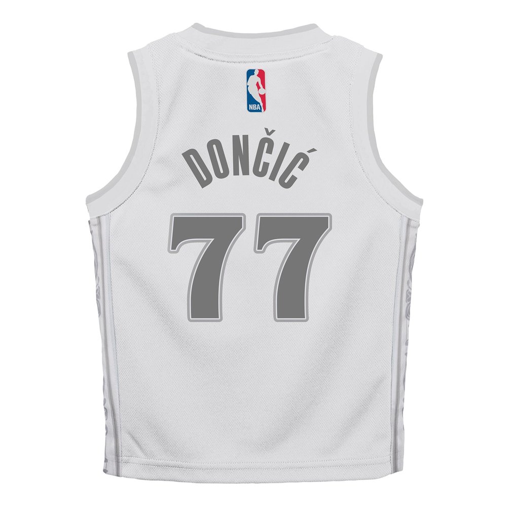 Toddler Dallas Mavericks Luka Don?i? White 2024/25 Swingman Player Jersey - City Edition