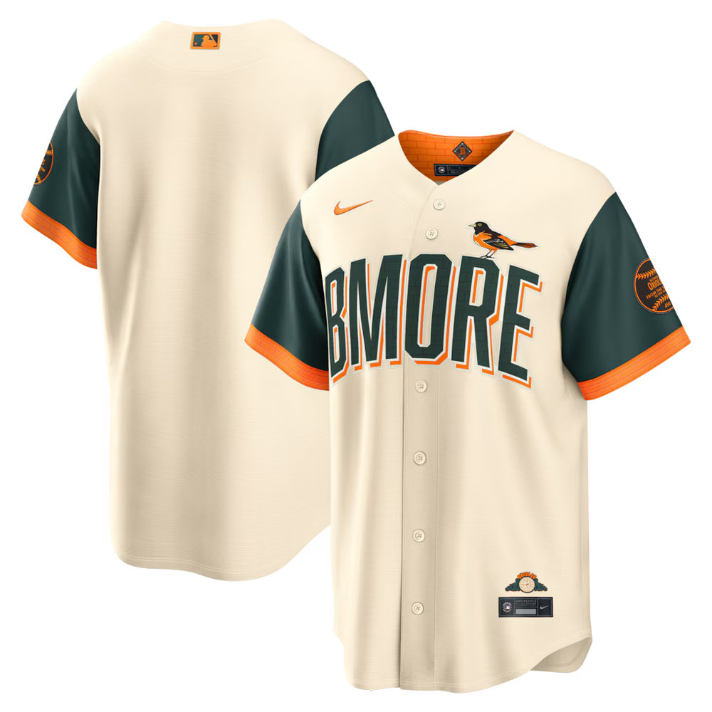 Youth Baltimore Orioles Nike Natural 2026 City Connect Stadium Jersey Youth Baltimore Orioles Nike Natural 2026 City Connect Stadium Jersey