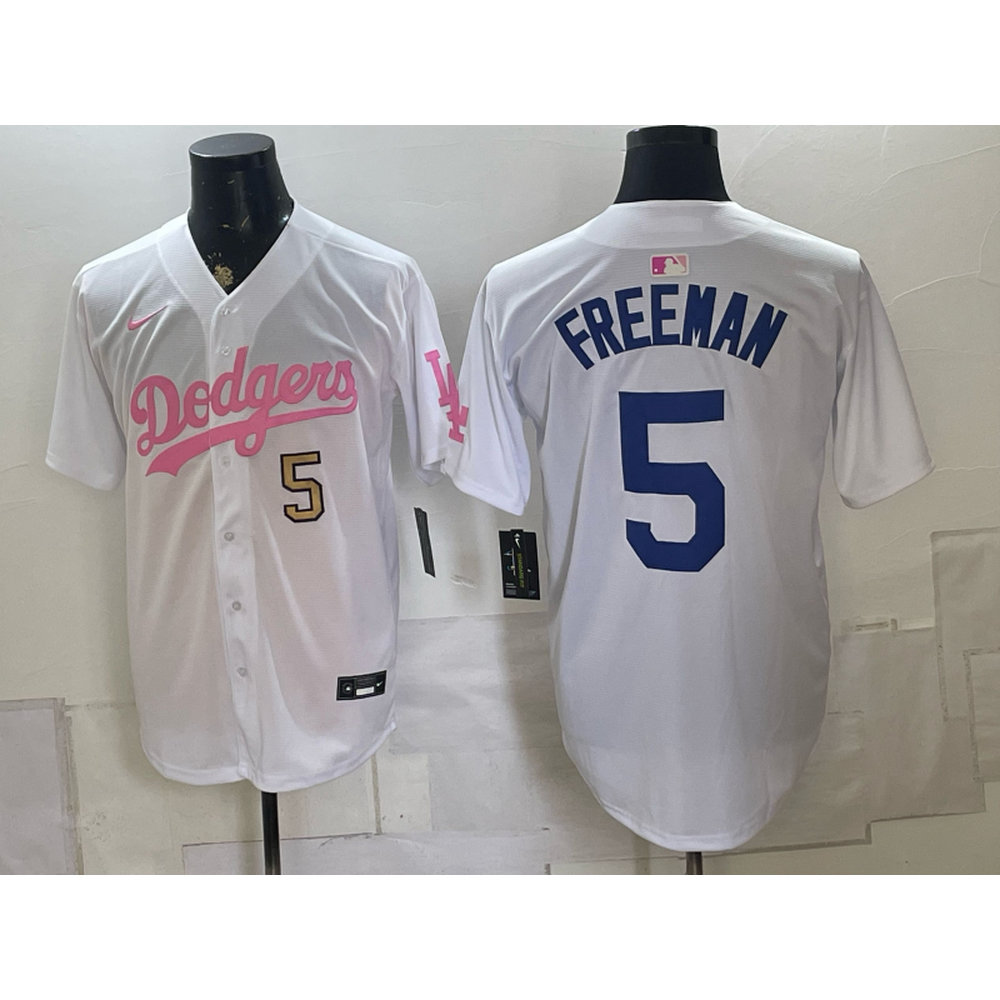 Youth Los Angeles Dodgers #5 Freddie Freeman White Cool Base Stitched Baseball Jersey Youth Los Angeles Dodgers #5 Freddie Freeman White Cool Base Stitched Baseball Jersey