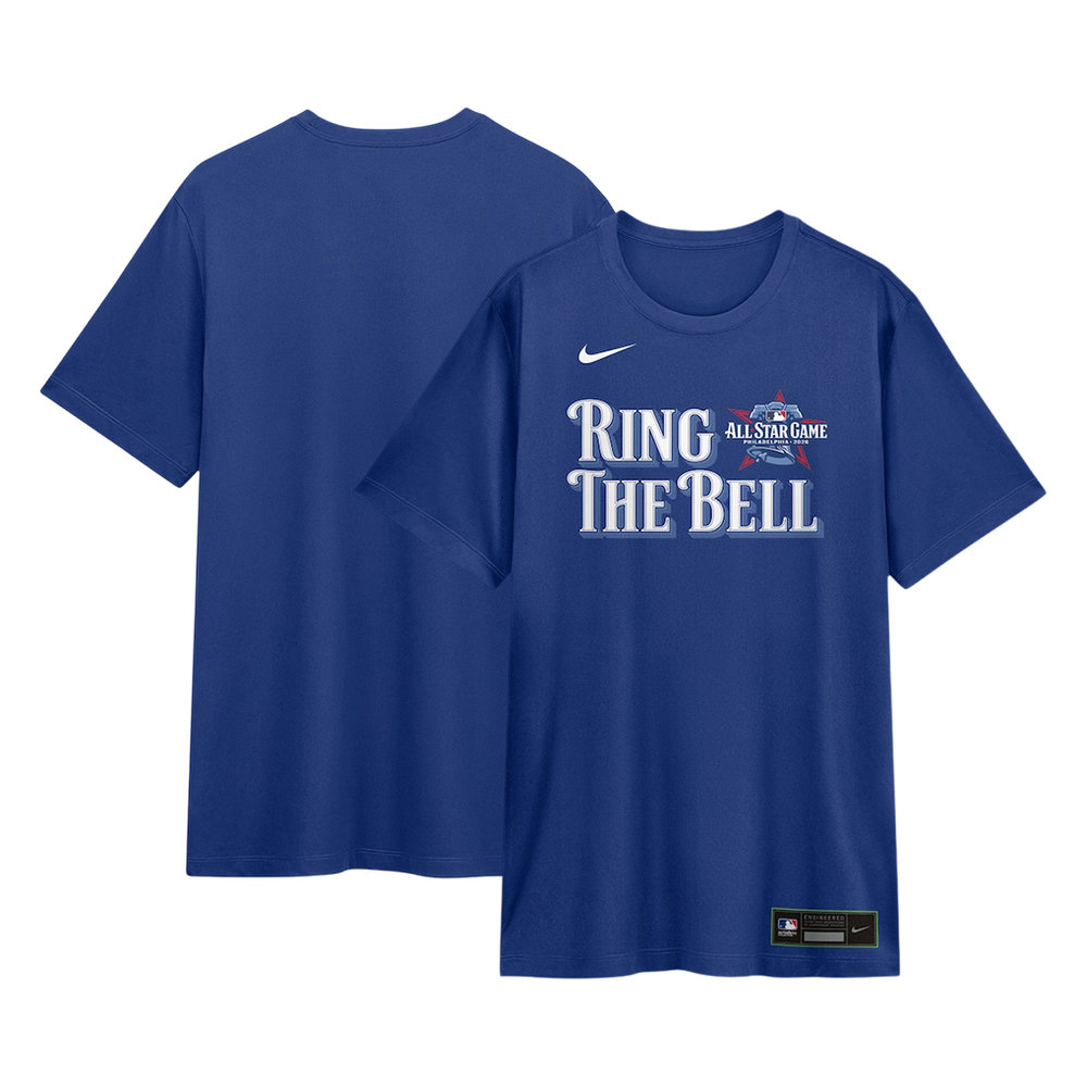 Men's 2026 MLB All-Star Game Nike Royal Authentic Collection Ring The Bell Tri-Blend Dri-FIT T-Shirt Men's 2026 MLB All-Star Game Nike Royal Authentic Collection Ring The Bell Tri-Blend Dri-FIT T-Shirt
