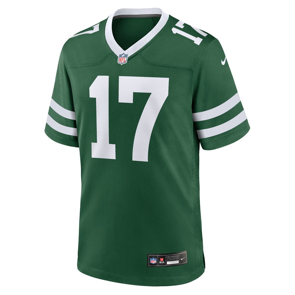 Men's New York Jets #17 Davante Adams Legacy Green Game Jersey Men's New York Jets #17 Davante Adams Legacy Green Game Jersey