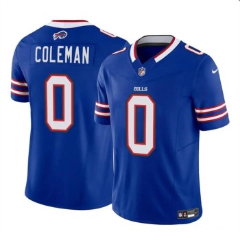 Men's Buffalo Bills #0 Keon Coleman Blue 2024 Draft F.U.S.E. Vapor Untouchable Limited Stitched Football Jersey Men's Buffalo Bills #0 Keon Coleman Blue 2024 Draft F.U.S.E. Vapor Untouchable Limited Stitched Football Jersey