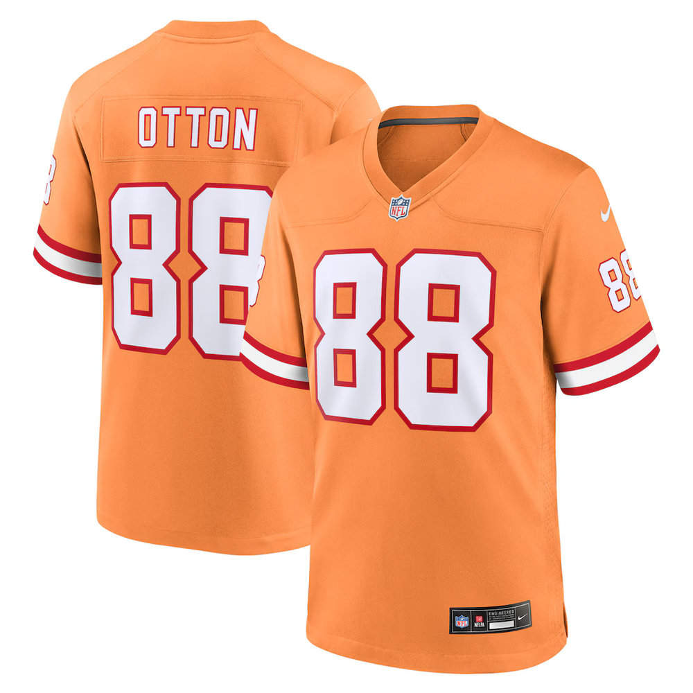Men's Tampa Bay Buccaneers #88 Cade Otton Nike Orange Alternate Game Jersey Men's Tampa Bay Buccaneers #88 Cade Otton Nike Orange Alternate Game Jersey