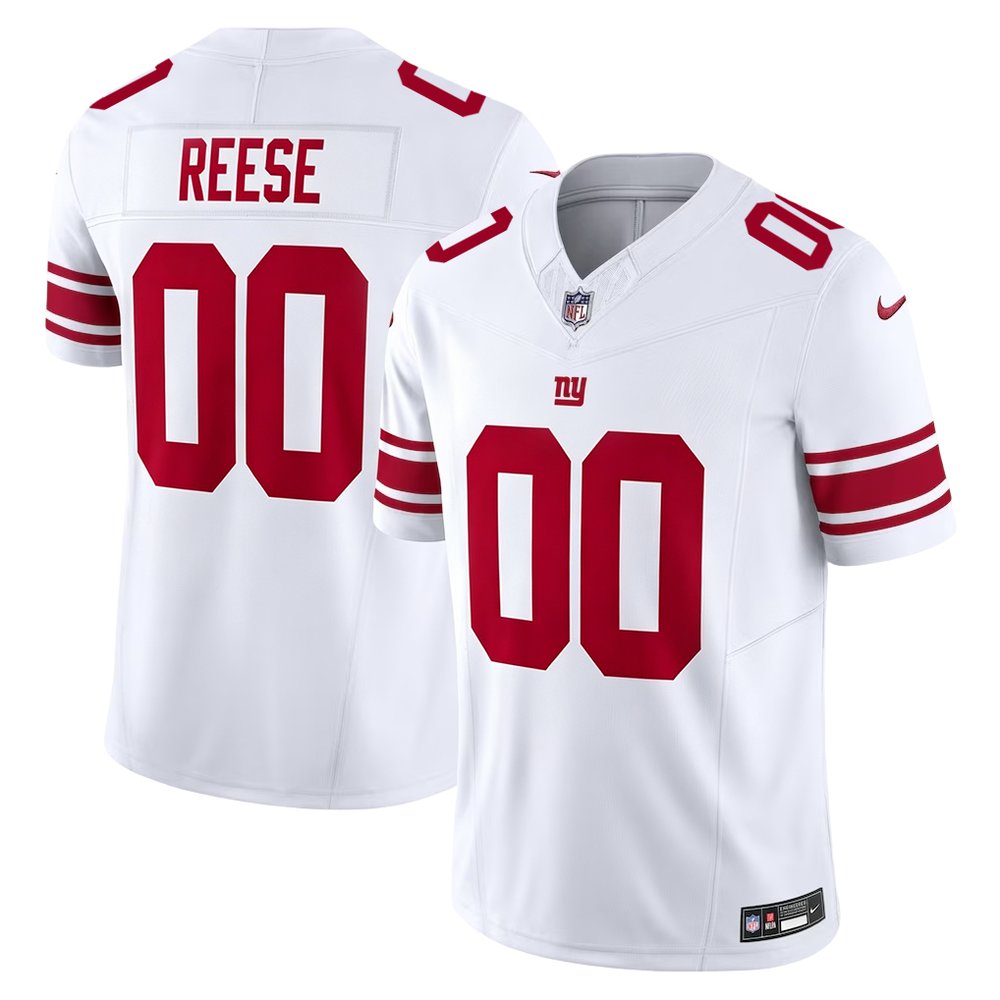Youth New York Giants Arvell Reese White 2026 NFL Draft Vapor F.U.S.E. Limited Jersey