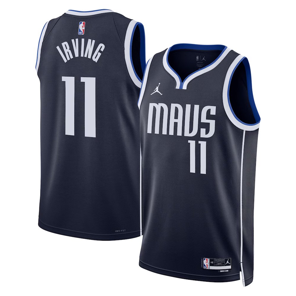 Men's Dallas Mavericks #11 Kyrie Irving Nike Navy Swingman Statement Edition Jersey Men's Dallas Mavericks #11 Kyrie Irving Nike Navy Swingman Statement Edition Jersey