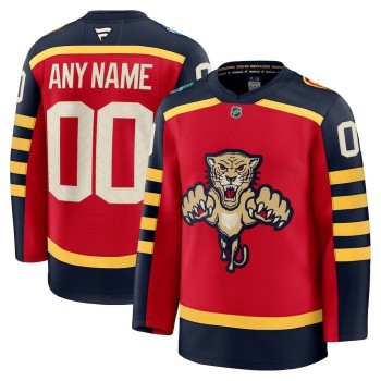 Men's Florida Panthers Red 2026 NHL Winter Classic Premium Custom Jersey Men's Florida Panthers Red 2026 NHL Winter Classic Premium Custom Jersey