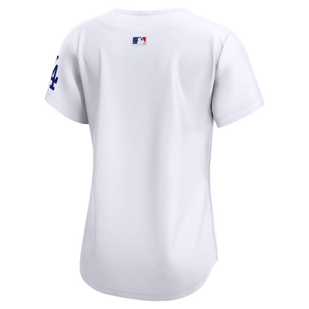 Women's Los Angeles Dodgers White 2024 World Series Home Limited Jersey Women's Los Angeles Dodgers White 2024 World Series Home Limited Jersey