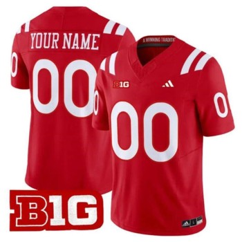 Men's Nebraska Cornhuskers Red 2026 Vapor F.U.S.E. Limited Custom Jersey Men's Nebraska Cornhuskers Red 2026 Vapor F.U.S.E. Limited Custom Jersey